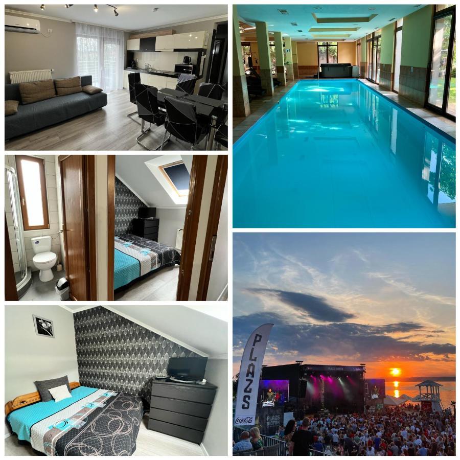 Dorina Wellness Apartman Siófok Exteriör bild